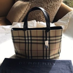 Burberry Nova Check Small Tote